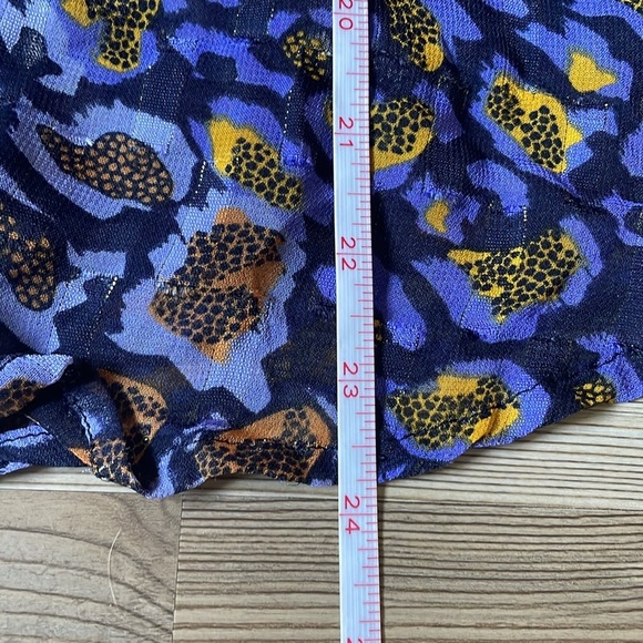 Anthropologie Sleeveless Halter Tank Multicolor Lined size XXS (0) Feminine NEW - Picture 9 of 14